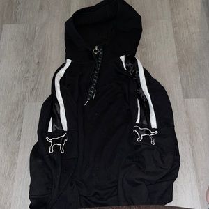 PINK quarter zip hoodie